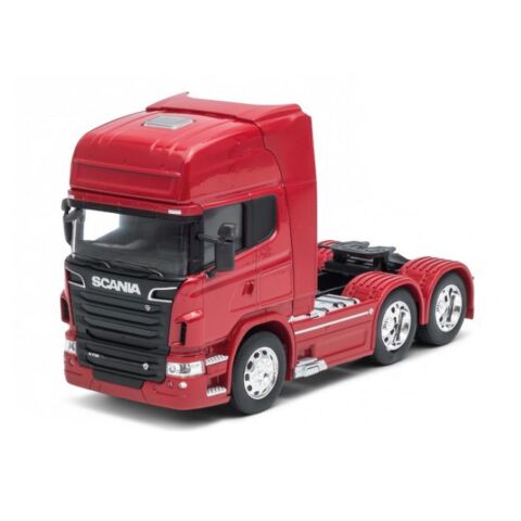 Welly Sattelzugmaschine Scania V8 R730 1:32 Rot